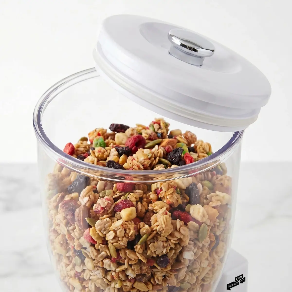 ZevrO Indispensable Single Dry Food Dispenser 500ml (17.5 oz) | Portion Control Airtight BPA-Free Food Storage - view 4