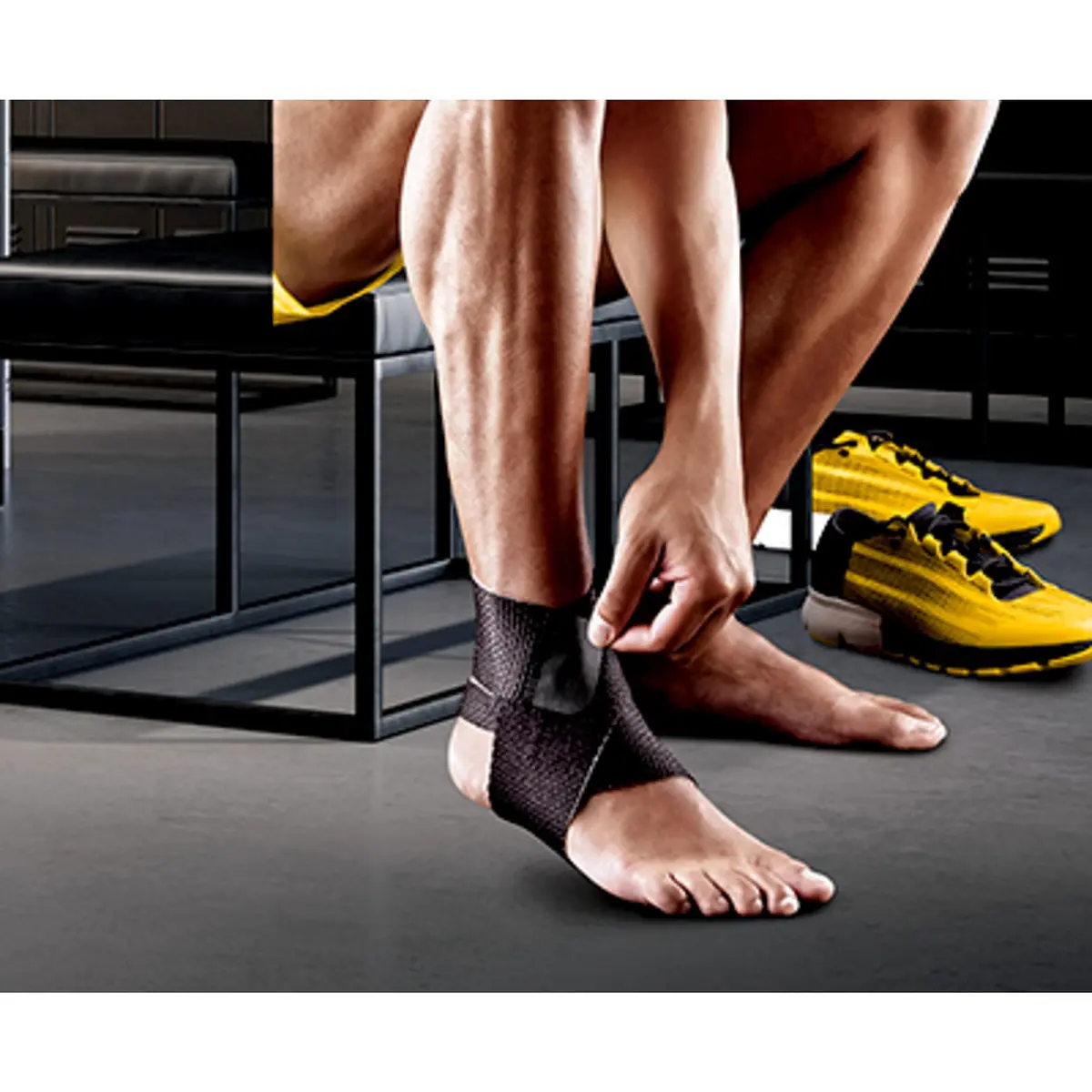 Futuro Performance Comfort Ankle Support, Adjustable Black | Moderate Support & Breathable Materials - view 9