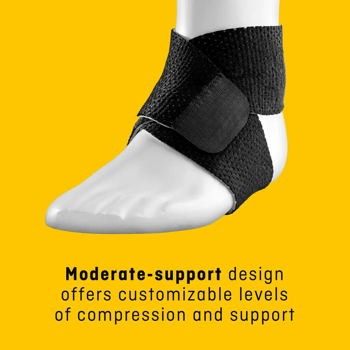 Futuro Performance Comfort Ankle Support, Adjustable Black | Moderate Support & Breathable Materials - view 3