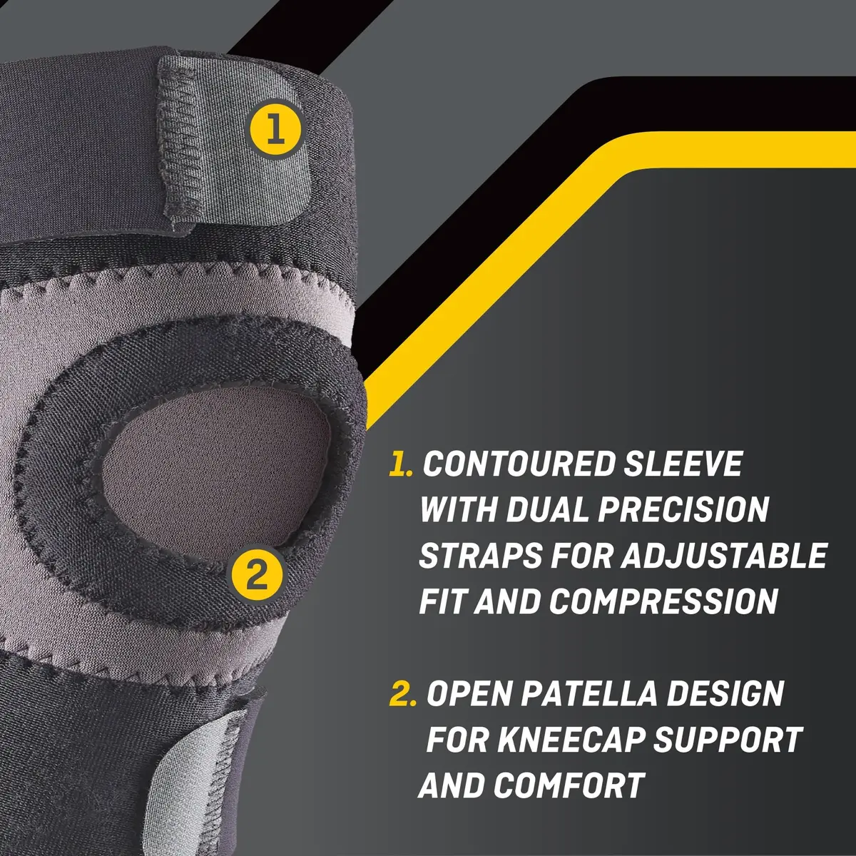 Futuro Performance Knee Support X-Large | Moderate Support for Athletes & Seniors - view 3