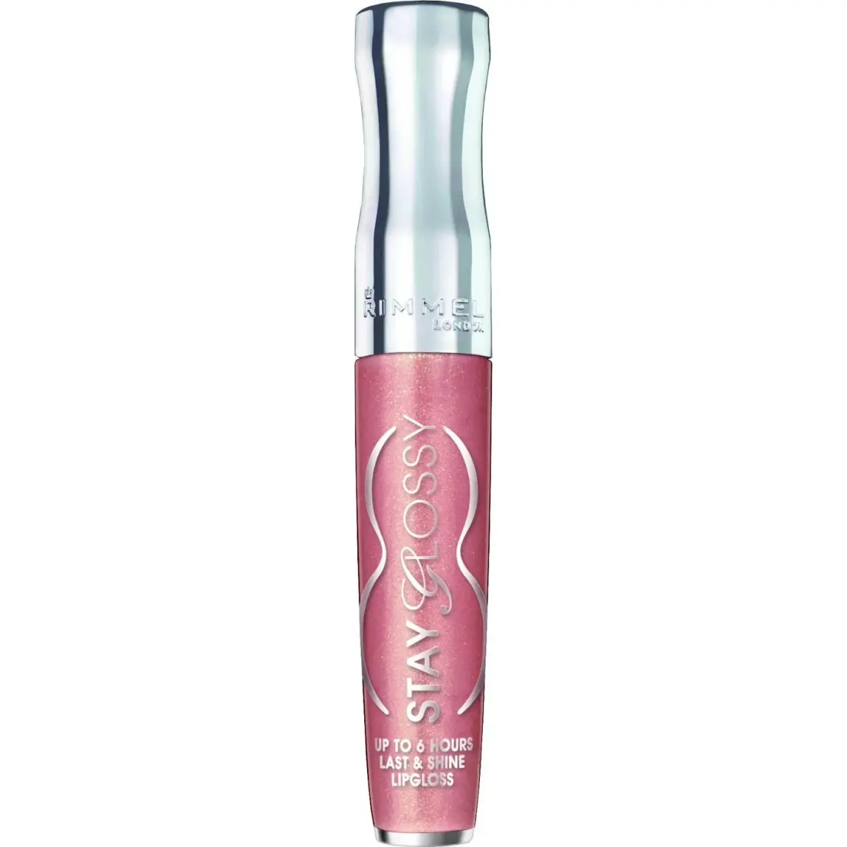 Rimmel Stay Glossy Lip Gloss 120 Non-Stop Glamour 5ml (0.18 Fl Oz) | Long-Lasting Shine - main product image