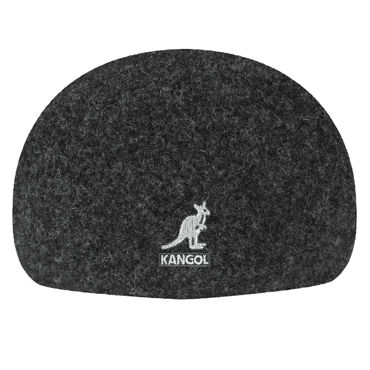 Kangol Seamless Wool 507 Flat Cap Dark Flannel | Classic Men’s Newsboy Cap for Autumn/Winter - view 7