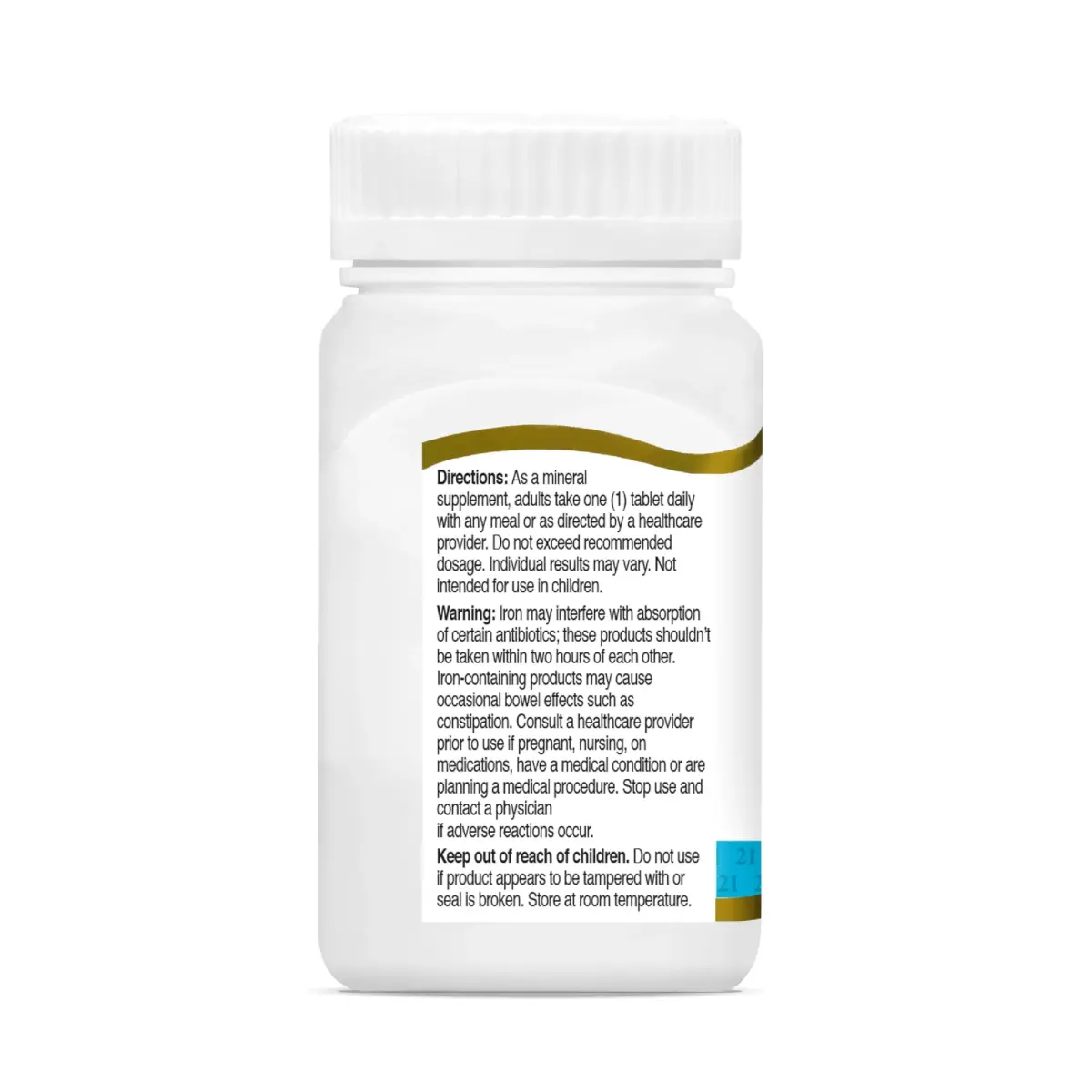 21st Century Slow Release Iron Tablets 45mg 60 Count | Gentle on Stomach, Gluten-Free - view 8