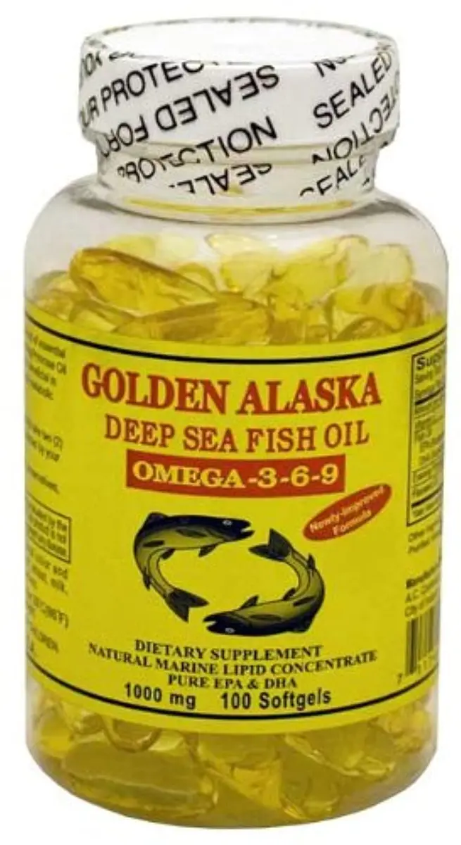 A.C. Commodity Inc Deep Sea Omega-3-6-9 Fish Oil 1000mg | Lemon Softgels for Adults - main product image