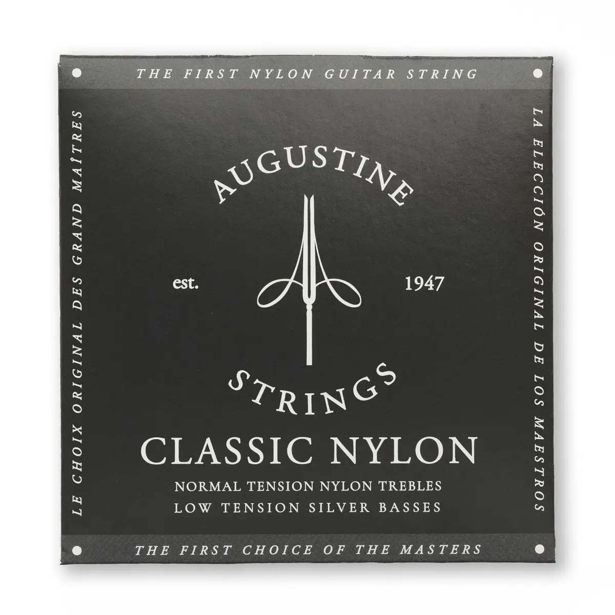 Augustine Strings Classic Black Low Tension Classical Guitar Strings | Nylon, 1 Set - main product image