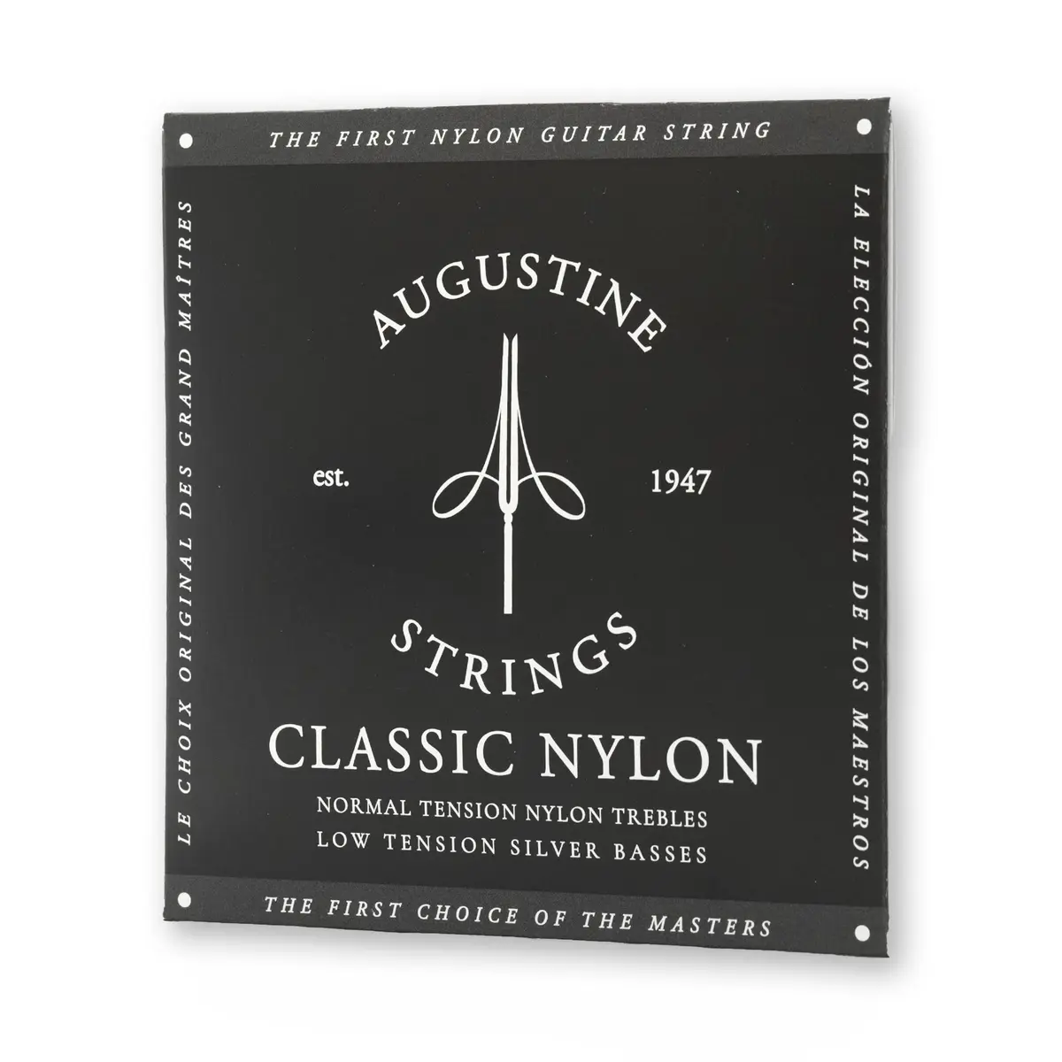 Augustine Strings Classic Black Low Tension Classical Guitar Strings | Nylon, 1 Set - view 3
