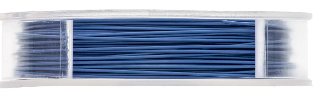 EUROTOOL Artistic Wire Powder Blue 22 Gauge 15 Yards | Copper Jewelry Wire for Crafts & Art - view 2