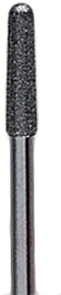 EUROTOOL Diamond Points Medium-Fine Grit 3 mm x 12 mm | Stainless Steel with Electroplated Diamonds - main product image