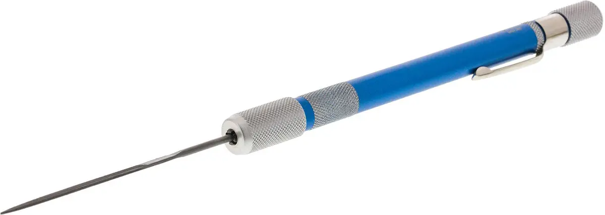 EUROTOOL Pocket Mini Needle File Set, 6 Piece | Fine Cut, 4" (100mm) for Jewelry & Watch Repair - view 2