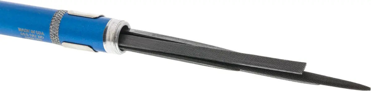 EUROTOOL Pocket Mini Needle File Set, 6 Piece | Fine Cut, 4" (100mm) for Jewelry & Watch Repair - view 3
