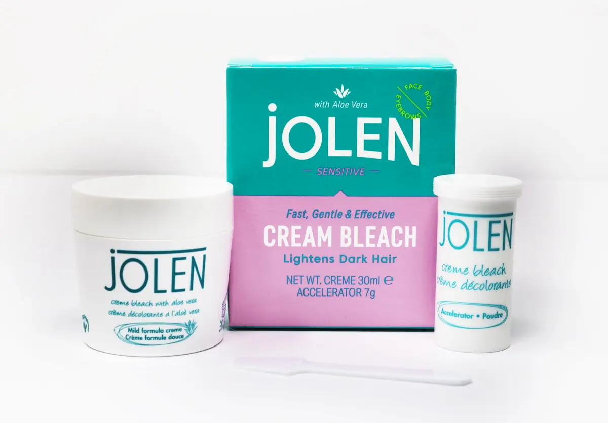 Jolen Creme Bleach Plus Aloe Vera 1oz. | Mild Hair Bleaching for All Hair Types - view 2