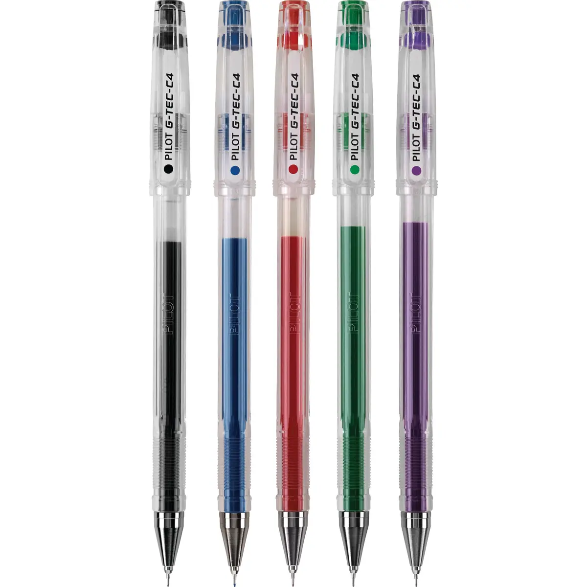 PILOT G-Tec-C Gel Ink Pens 5-Pack | Ultra-Fine 0.4mm, Assorted Colors, Precise Control - view 2