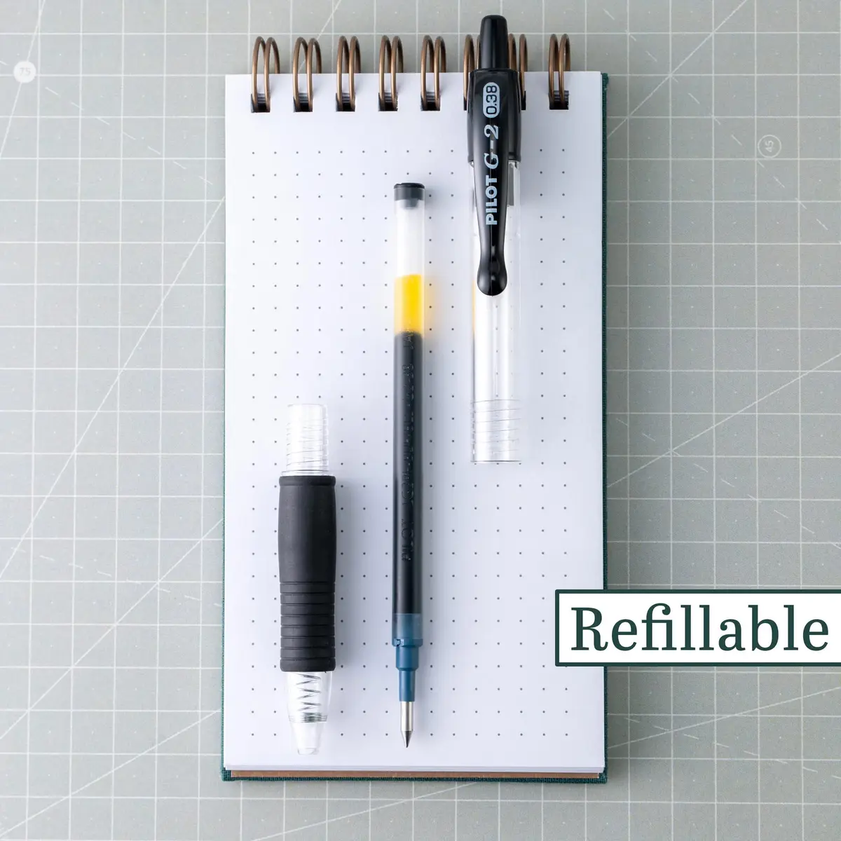 Pilot G2 Premium Retractable Gel Pen .38mm Black | Smooth, Long-Lasting Ink for Precise Writing - view 4