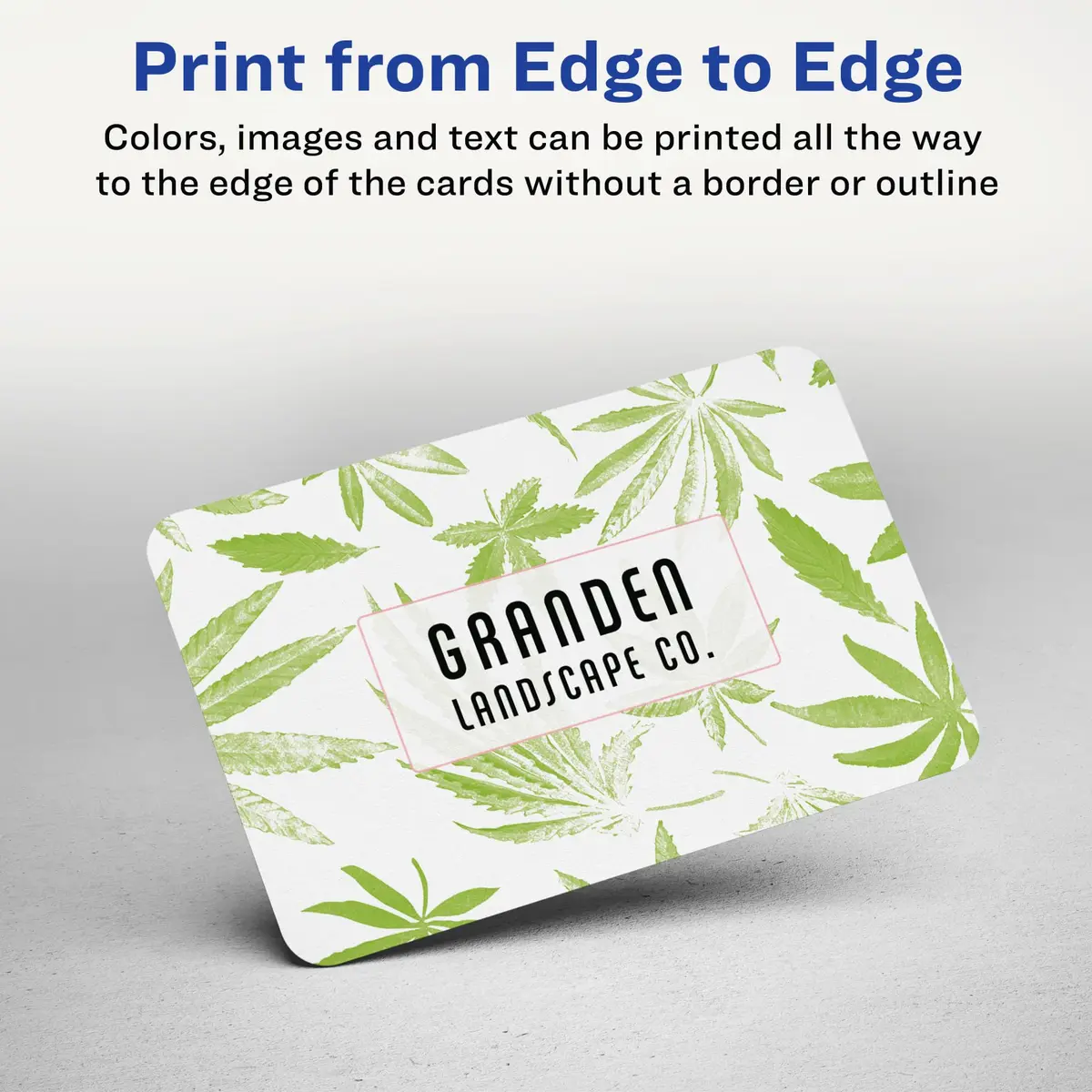 Avery Clean Edge Printable Business Cards with Sure Feed Technology, Rounded Corners, 160 Cards (25ml / 0.811 Fl Oz) | Professional Cards for Inkjet Printers - view 9