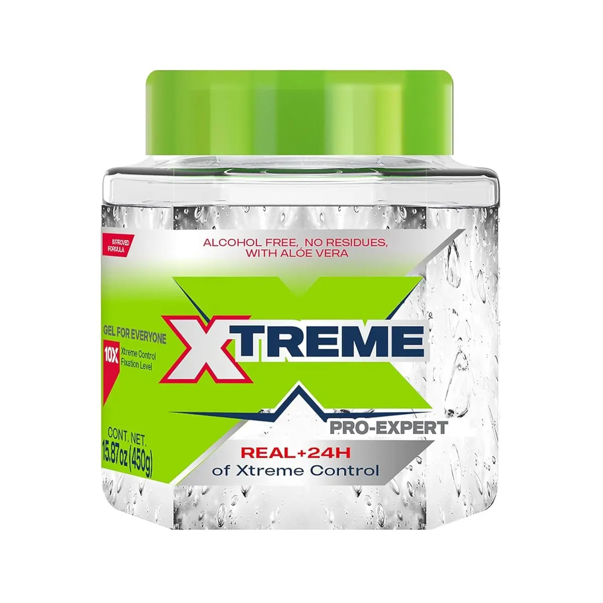 Xtreme Pro-Expert Styling Gel, 15.87 Oz Jar | Strong Hold, Alcohol-Free with Aloe Vera - main product image