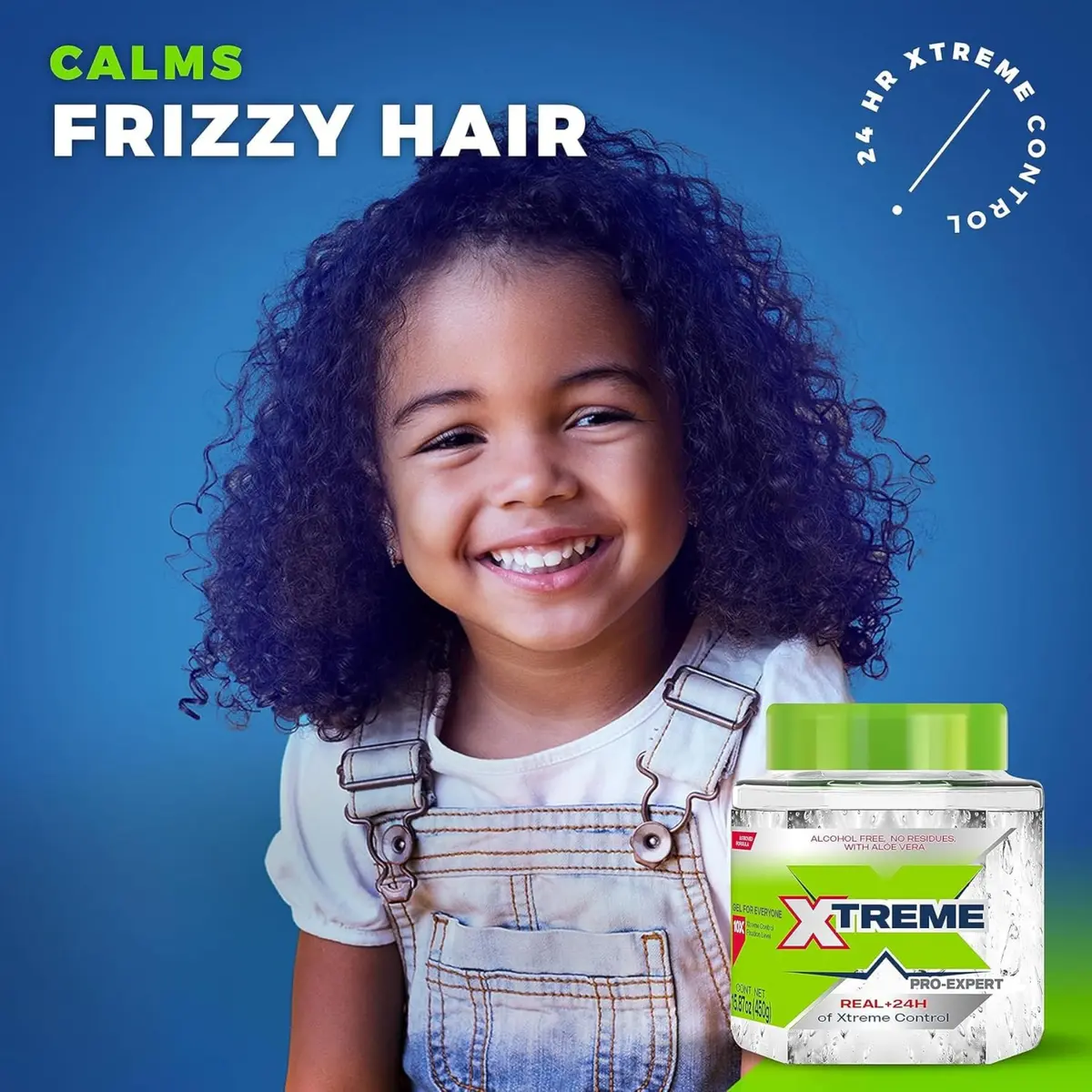 Xtreme Pro-Expert Styling Gel, 15.87 Oz Jar | Strong Hold, Alcohol-Free with Aloe Vera - view 6