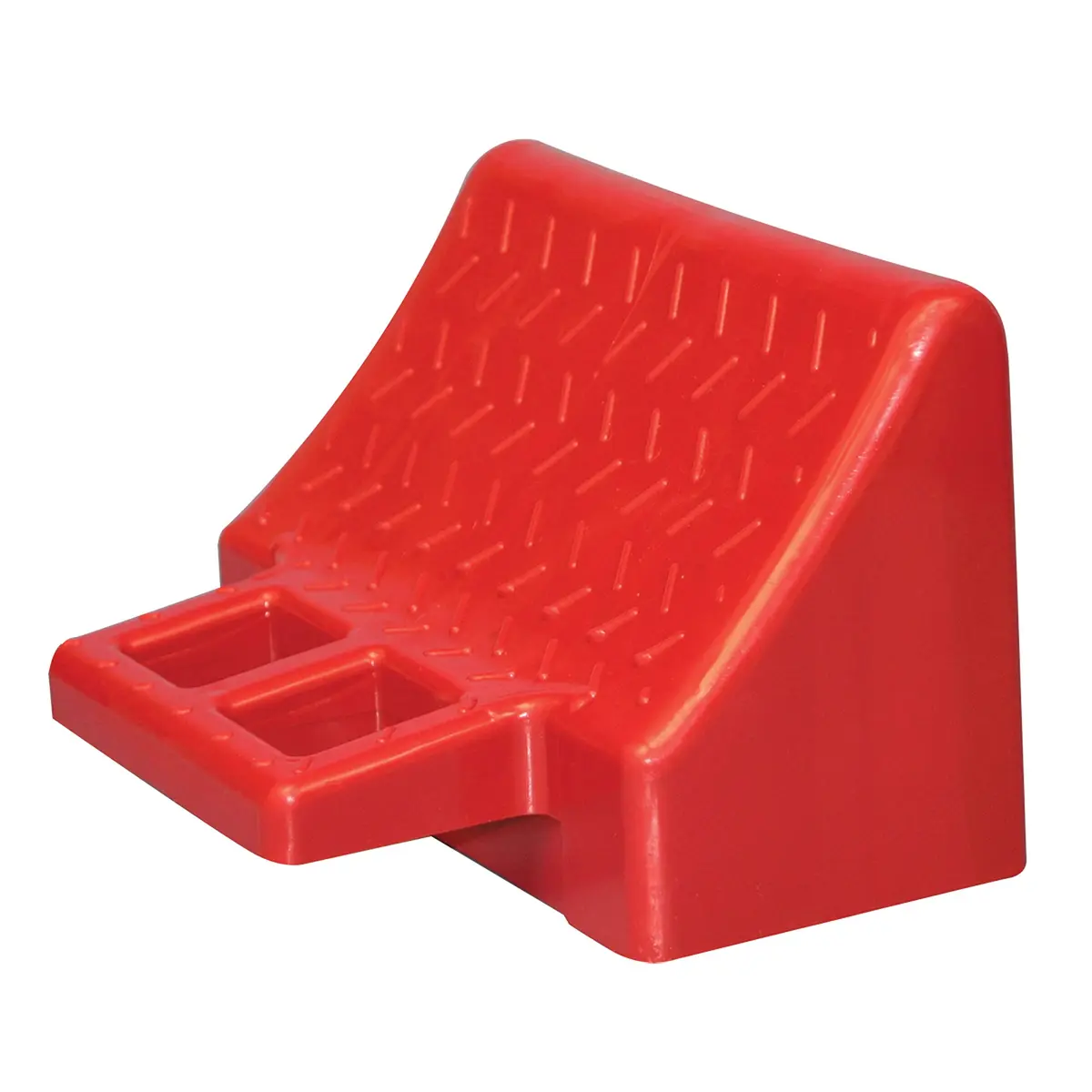 Valterra A10-0922 Stackers Chock Red 12.5cm (4.92in) | RV Wheel Immobilizer for Leveling Systems - main product image