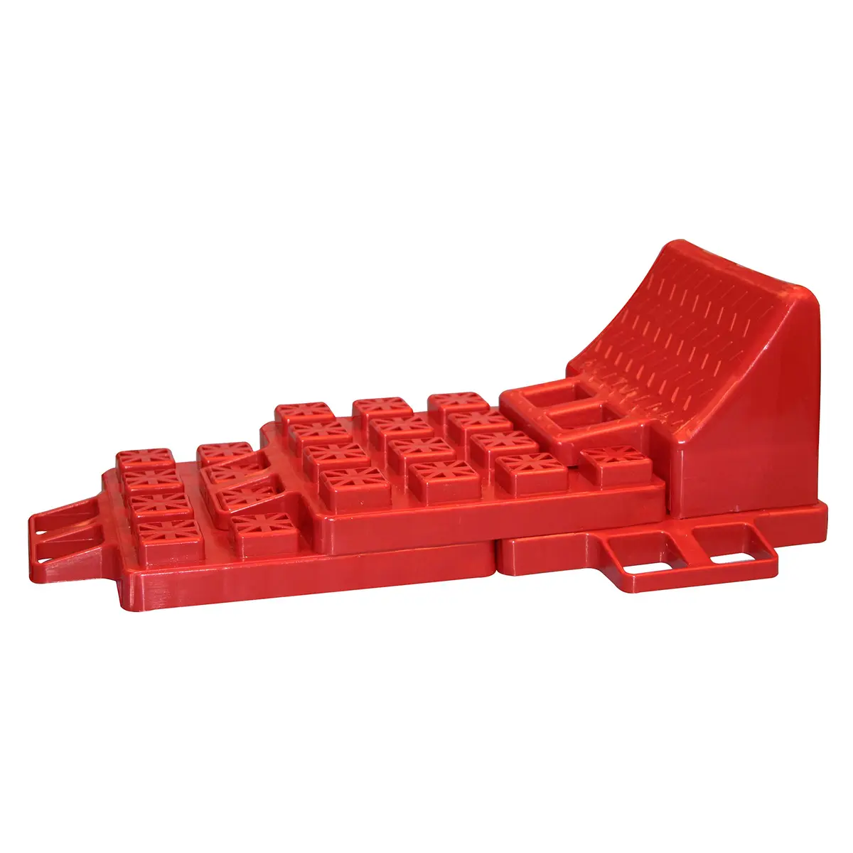 Valterra A10-0922 Stackers Chock Red 12.5cm (4.92in) | RV Wheel Immobilizer for Leveling Systems - view 2
