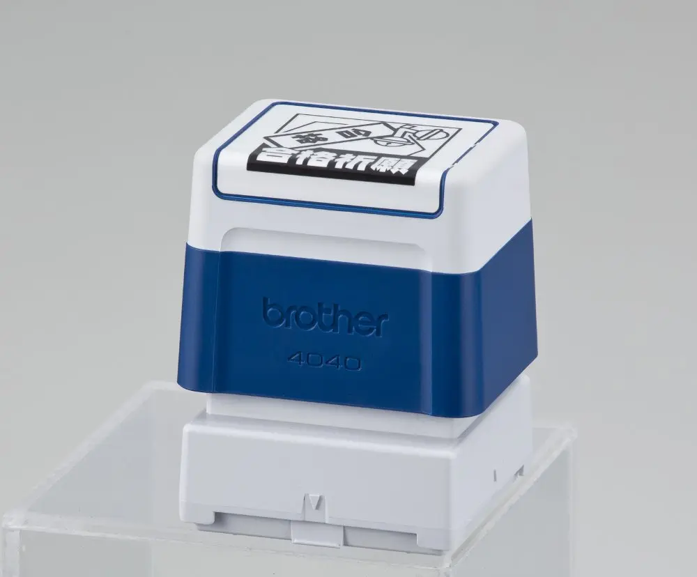 Brother Rubber Stamp Creator Pro SC-2000 40×40mm | Professional Rubber Grip Stamp in Red (Pack of 6) - main product image