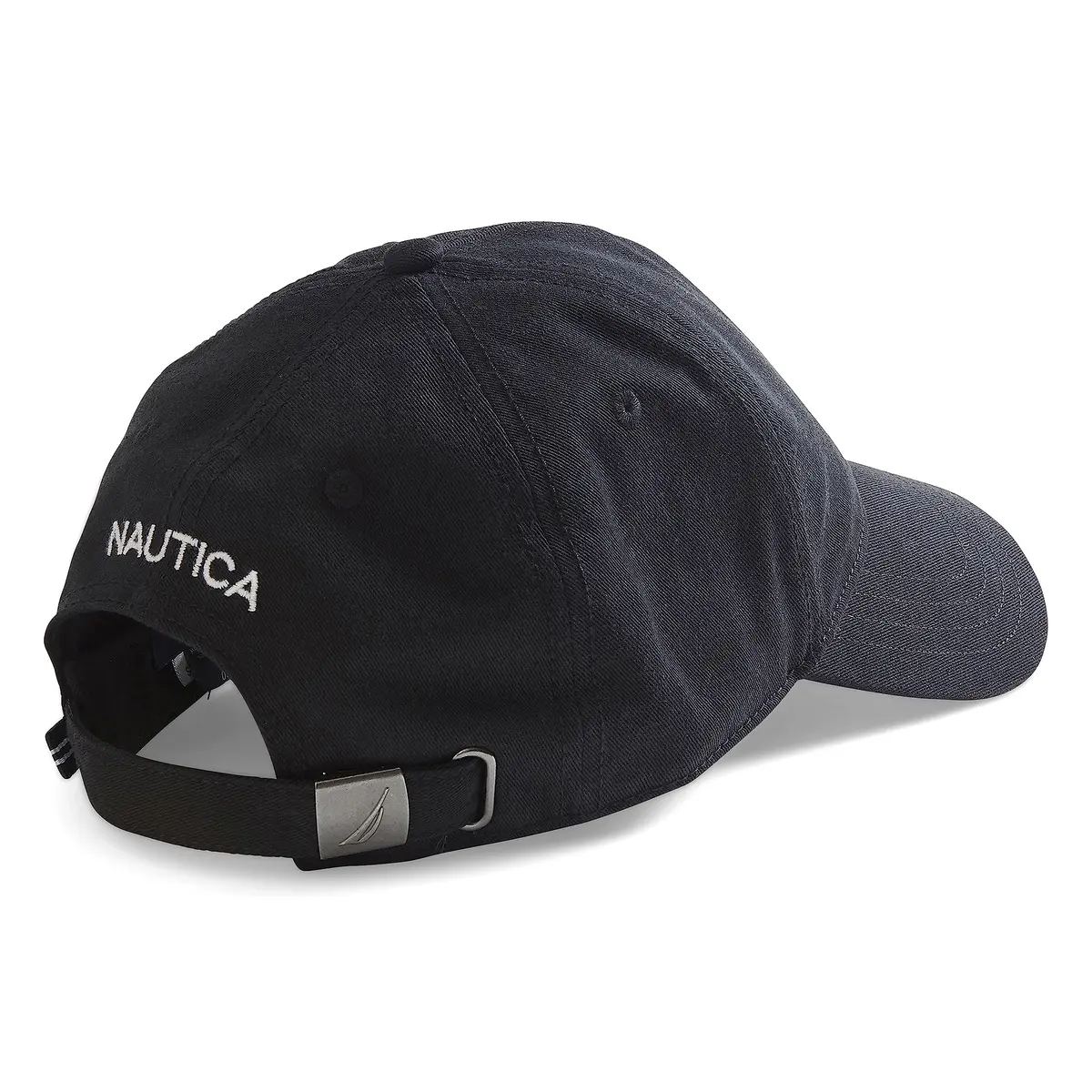 Nautica Classic Logo Adjustable Baseball Cap Hat True Black | Breathable Cotton-Twill for All-Day Comfort - view 2