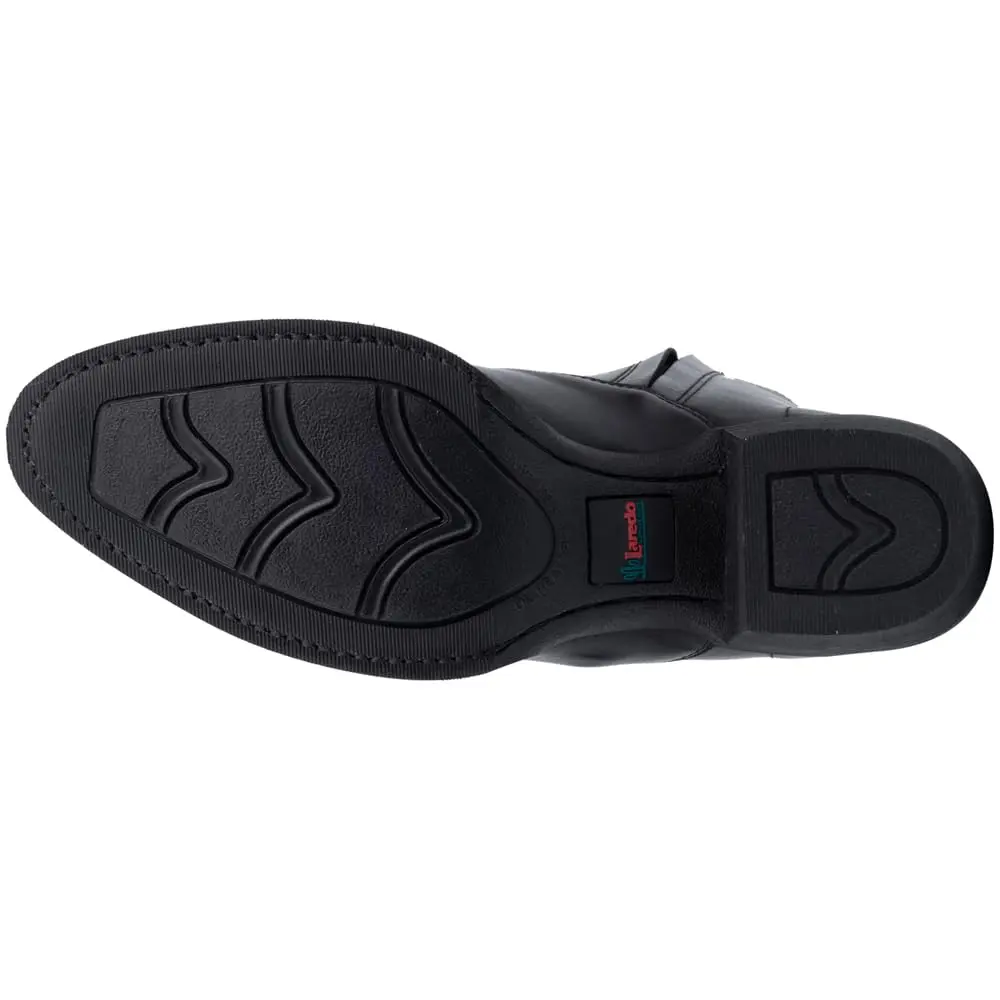 Dingo Mens Fletcher Pointed Toe Pull On Casual Boots Ankle - Black - Size 10.5 2E | Western Style with Leather Upper - view 7