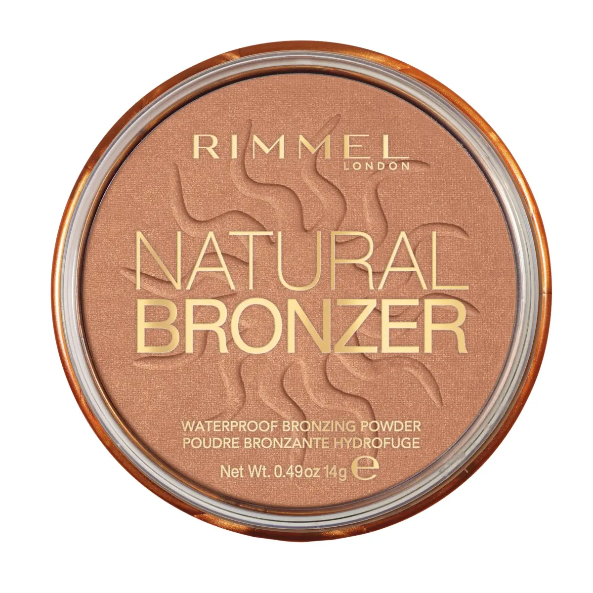 Rimmel London Natural Bronzer Sun Dance 0.49oz (14g) | Matte Finish for Sun-Kissed Glow - main product image