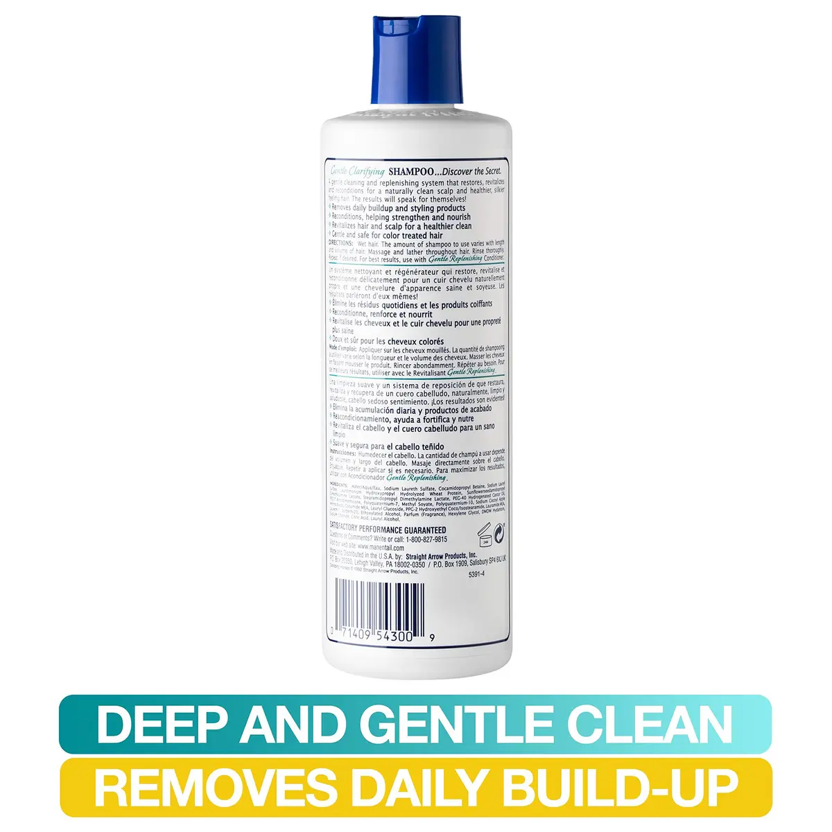 Mane 'n Tail Gentle Clarifying Shampoo 355ml | Revitalizes & Safely Cleanses Color Treated Hair - view 4