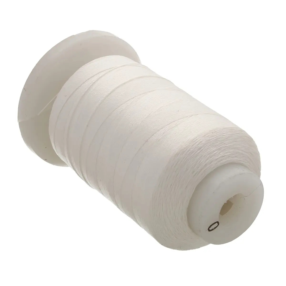 The Beadsmith Pure Silk Cord White Size 0 0.152 mm (0.006”) 600 Yards (1800 ft) | Luxury Jewelry Stringing - main product image