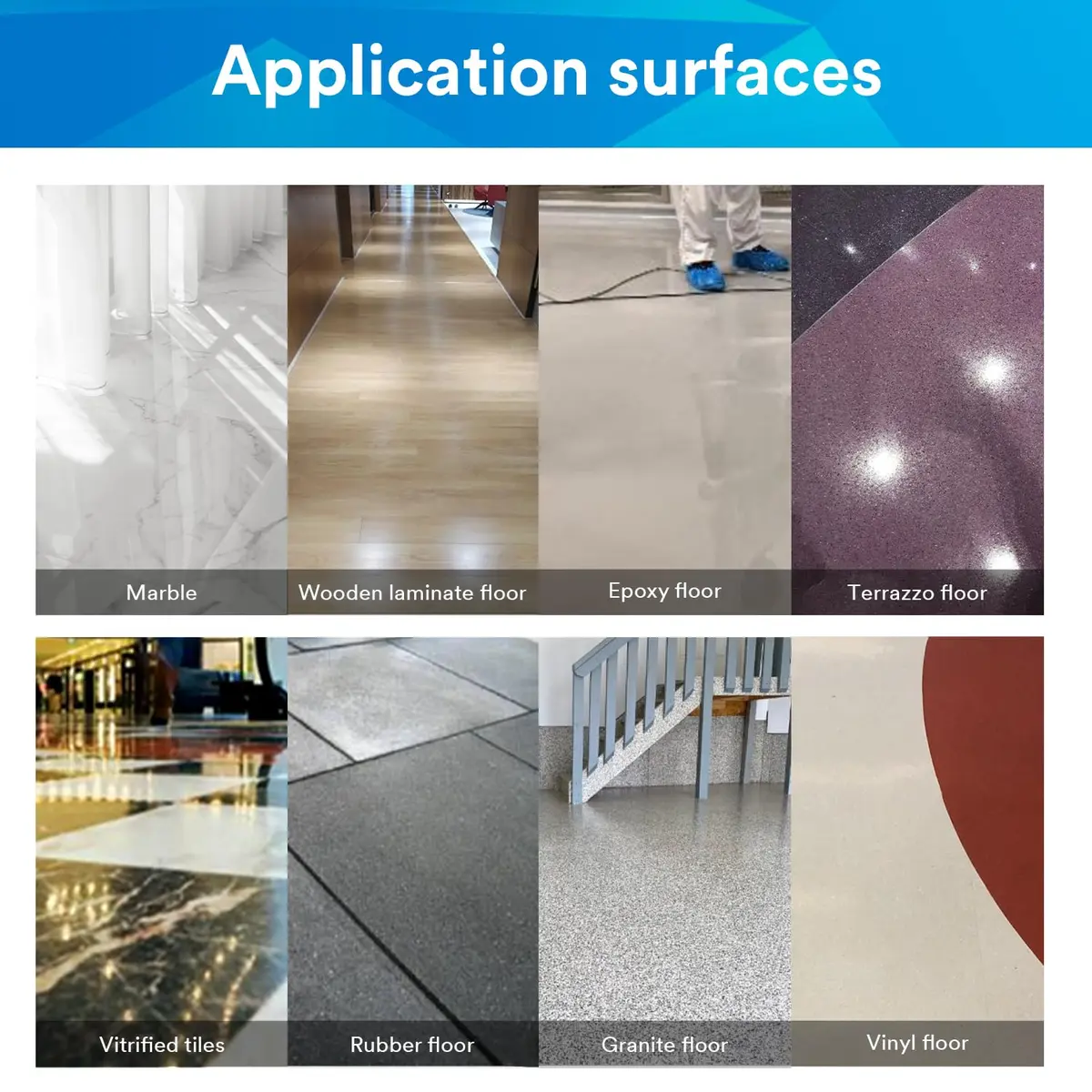 3M White Super Polish Pad 4100 | 20-inch Floor Buffer Pad for Light Cleaning & Polishing - view 2