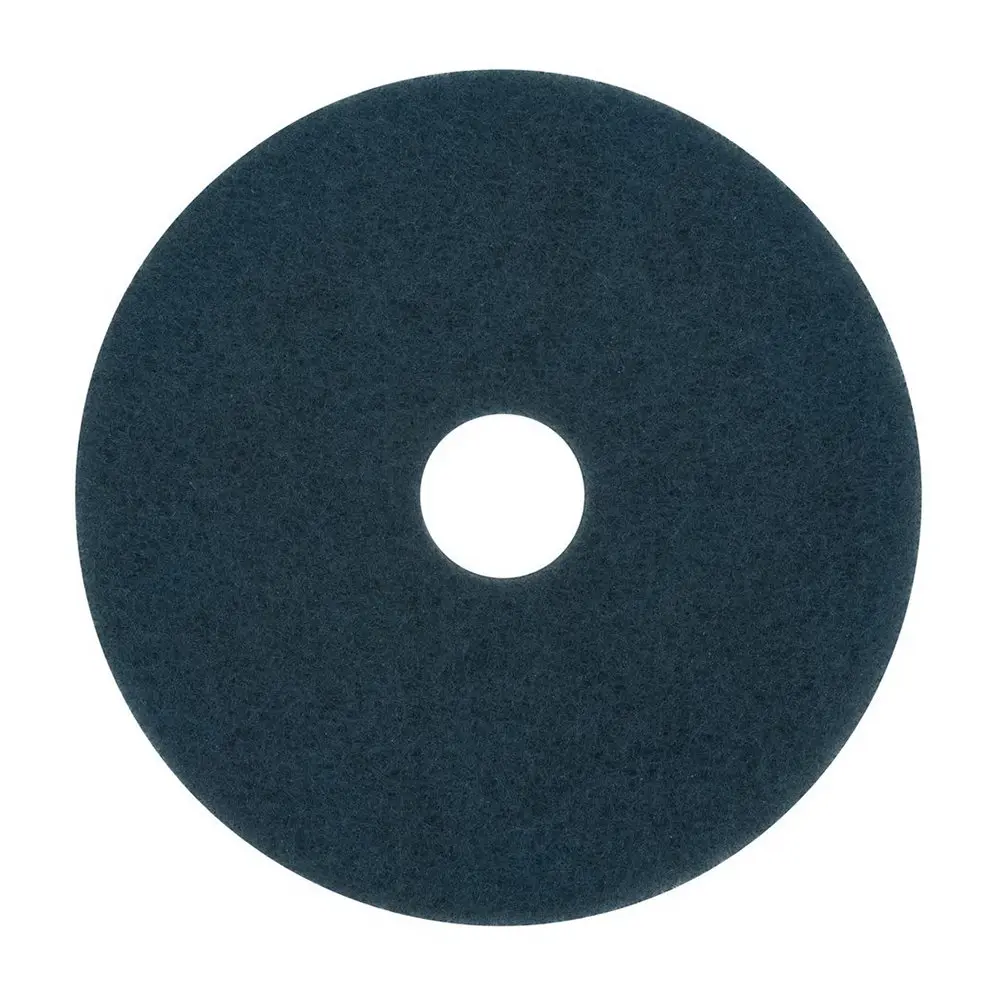 3M Doodlebug Pad Holder Blue Cleaner Pad 17 in | Heavy-duty Abrasive Floor Scrubbing (120 chars) - main product image