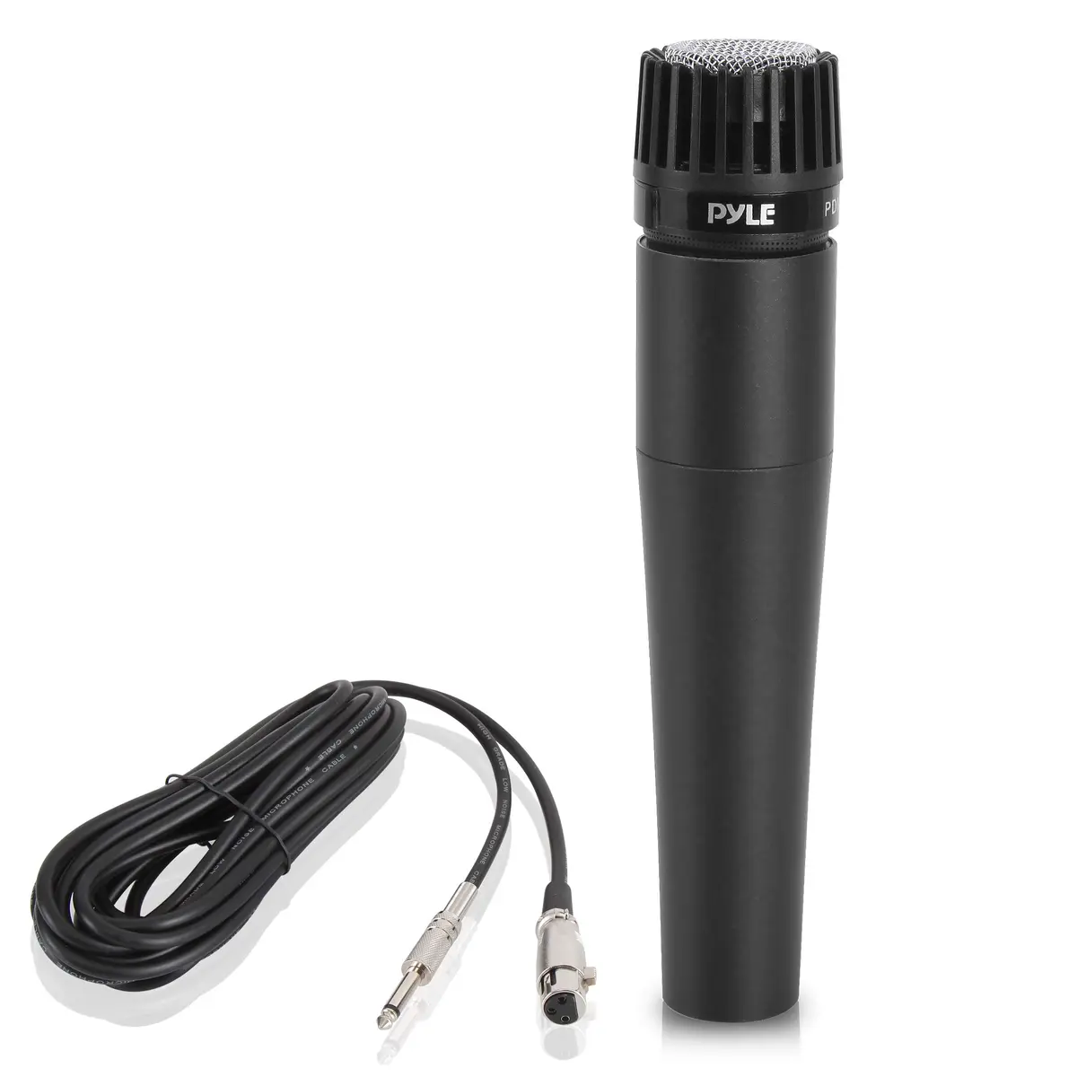 PylePro Dynamic Handheld Microphone | Unidirectional Vocal Mic with Built-in Pop Filter (6.14" x 1.24") - view 4