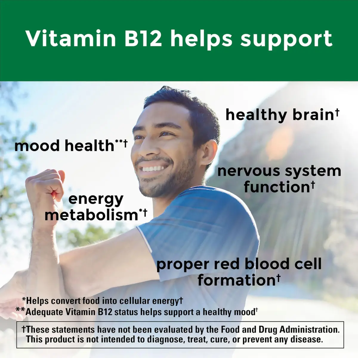 Nature Made Vitamin B12 1000 mcg Softgels (90 Count) | Energy Metabolism Support with USP Verification - view 4
