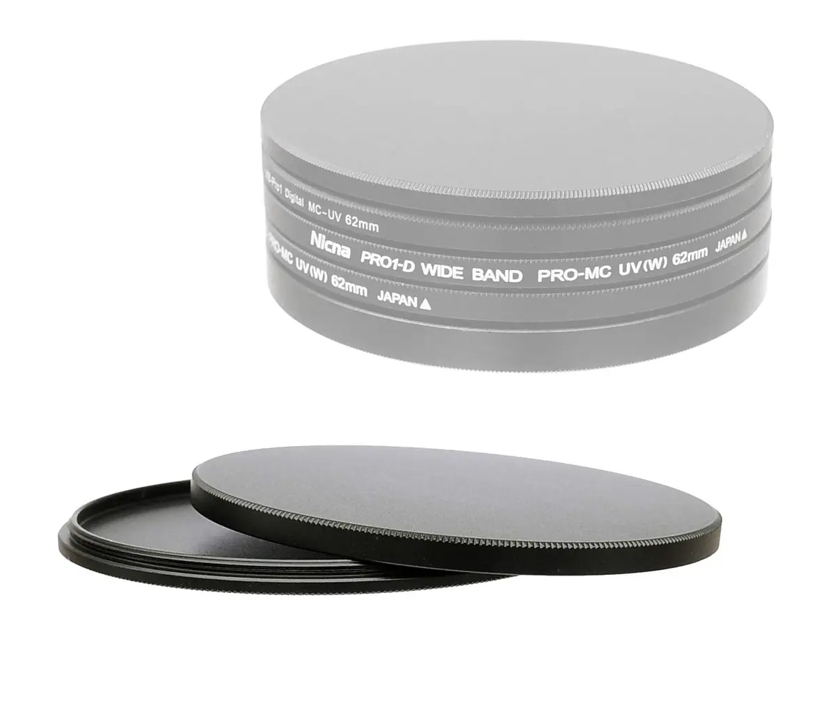 Fotasy 52mm Metal Filter Stack Caps for Camera Lenses | Protects Filters from Dust, Scratches, and Fingerprints - main product image