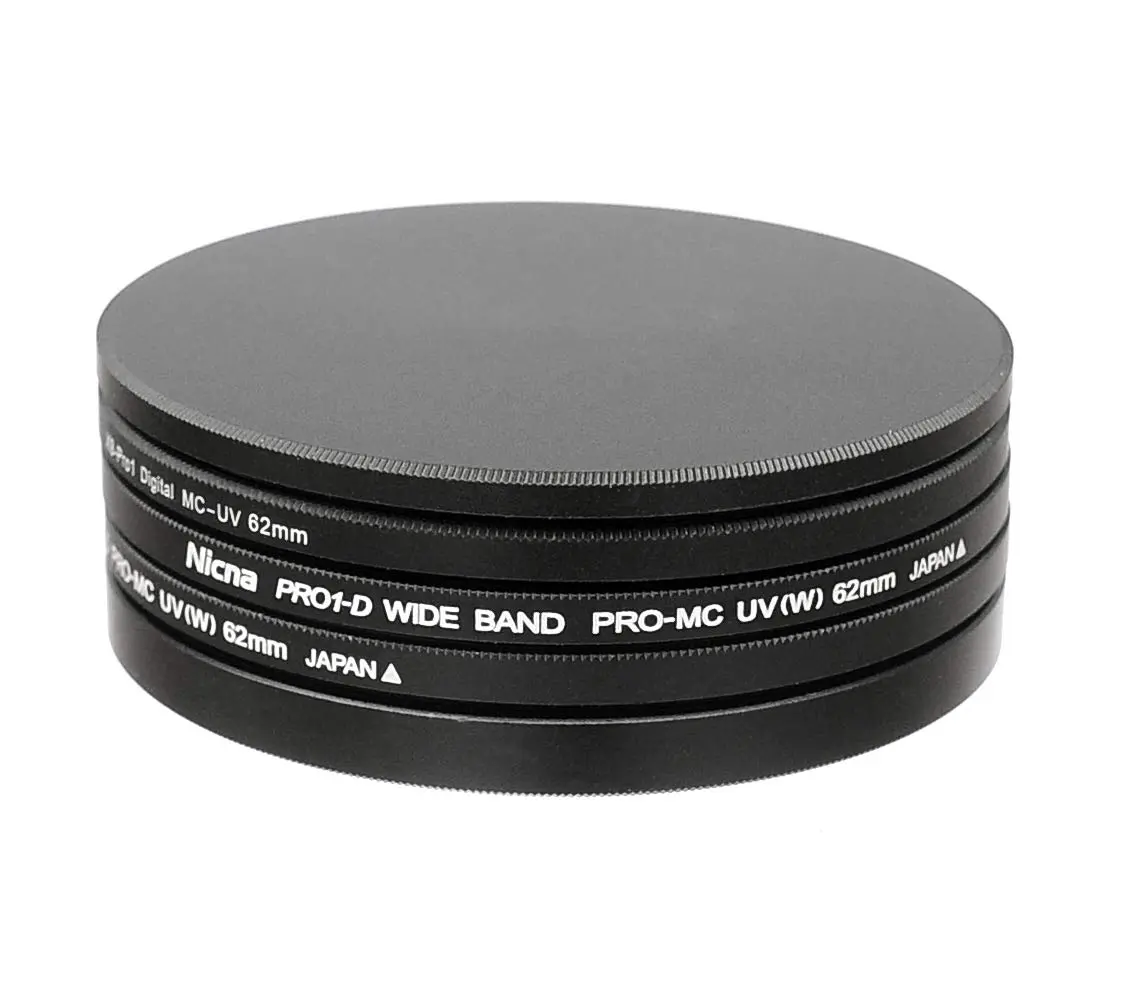 Fotasy 52mm Metal Filter Stack Caps for Camera Lenses | Protects Filters from Dust, Scratches, and Fingerprints - view 4