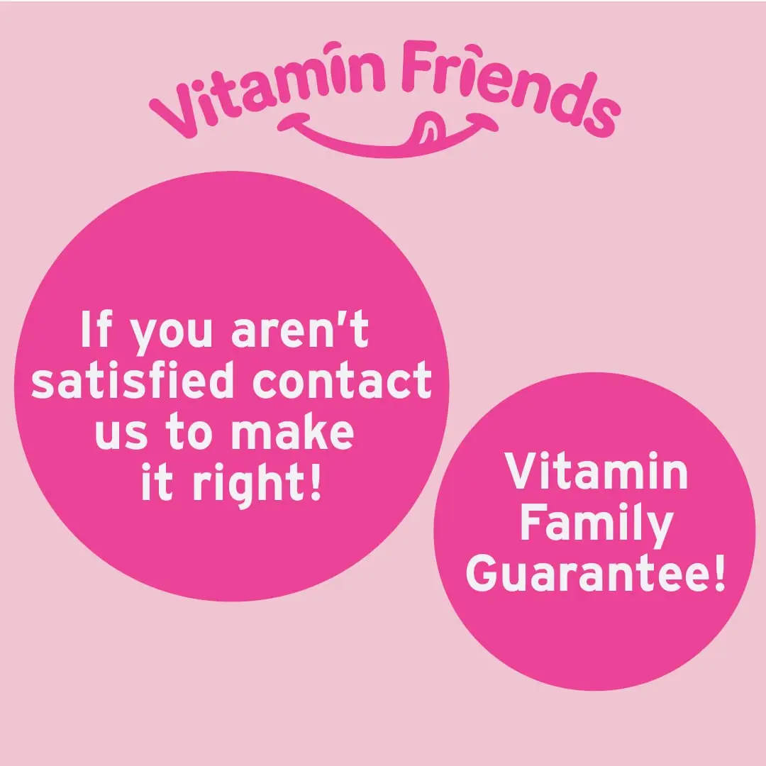 Vitamin Friends Vegan Multivitamin & Iron for Kids Gummies 60 Count (120 Day Supply) | Supports Body Function & Anemia - view 9