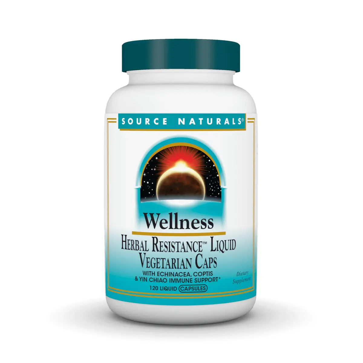 Source Naturals Wellness Herbal - 120 Vegetarian Capsules | Supports Immune System - main product image