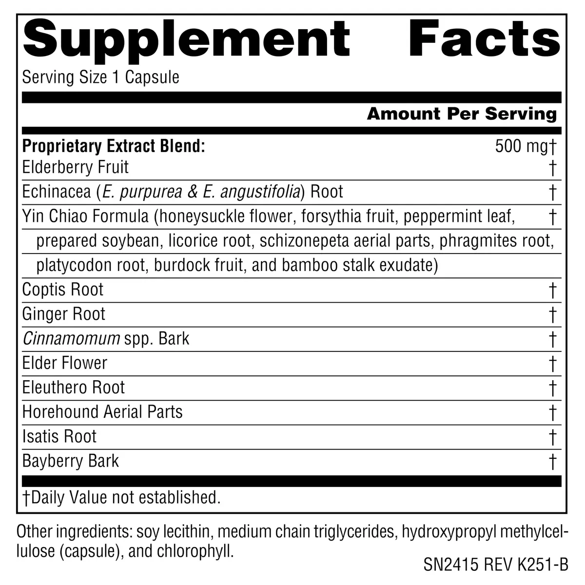 Source Naturals Wellness Herbal - 120 Vegetarian Capsules | Supports Immune System - view 2