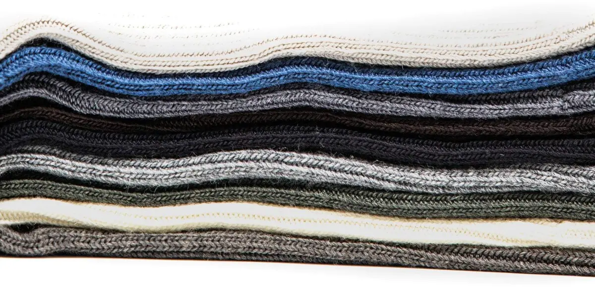 J.B. Field's 96% Merino Wool Casual Socks | Soft, Itch-Free, Supportive, For Hiking & Running (Medium) Black - view 8