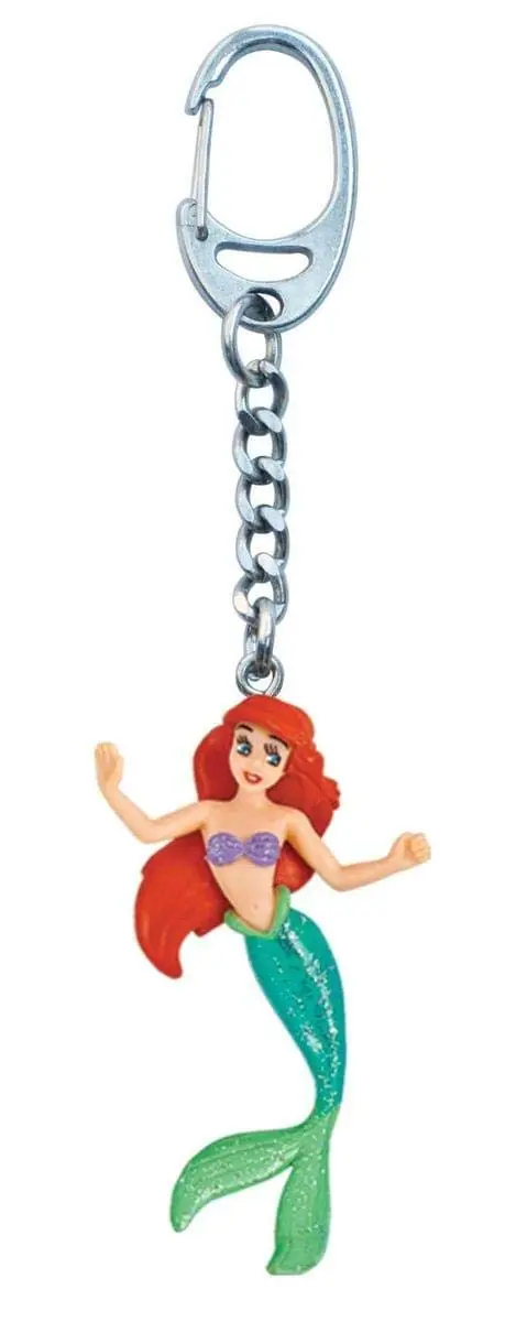Disney Monogram Ariel Key Ring | PVC Figural Accessory for Disney Fans - main product image