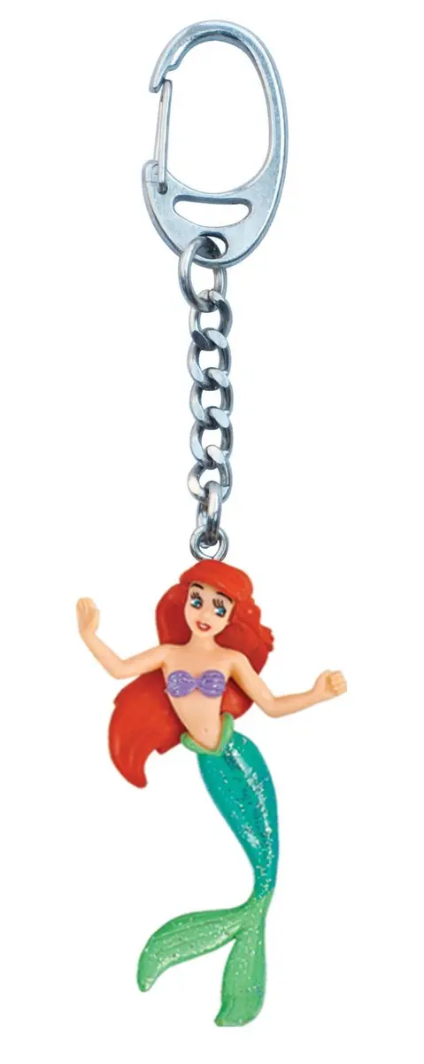 Disney Monogram Ariel Key Ring | PVC Figural Accessory for Disney Fans - view 2