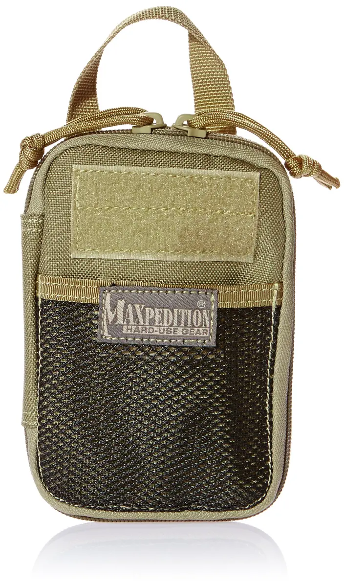 Maxpedition Mini Pocket Organizer Khaki 15.24cm (6in) | EDC Pouch for Tools & Essentials - view 4