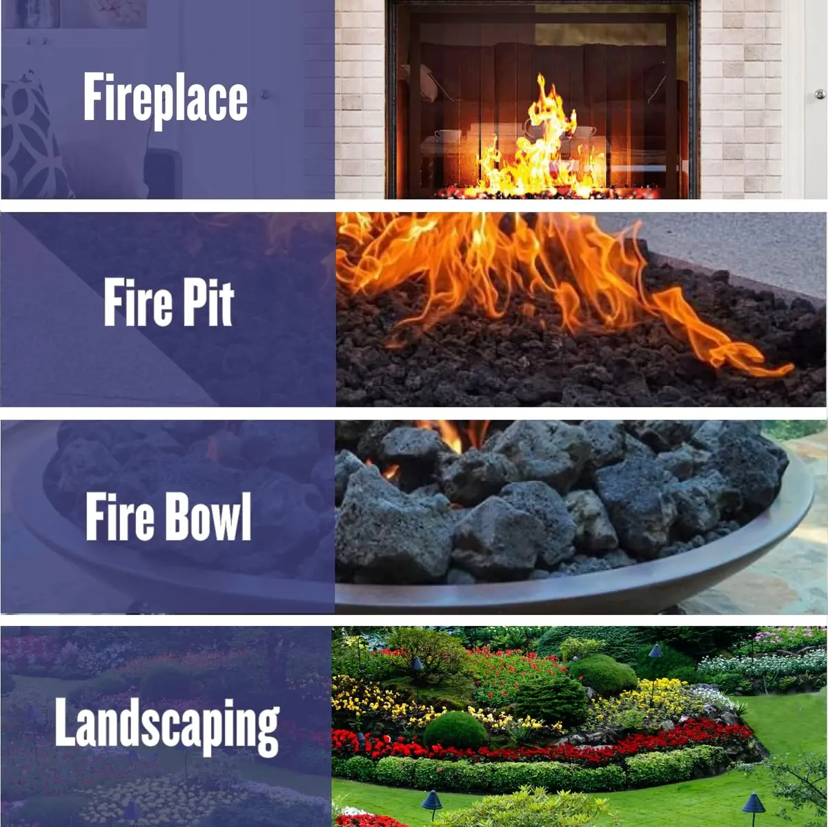 American Fireglass Small Lava Rock 1/8"-1/2" | Durable volcanic rock for fire pits & decor - view 8