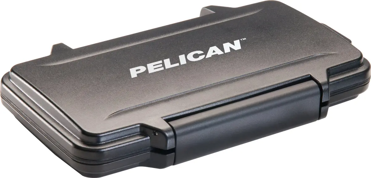 Pelican Memory Card Case (Black) | Water-Resistant SD Card Storage Solution - view 2