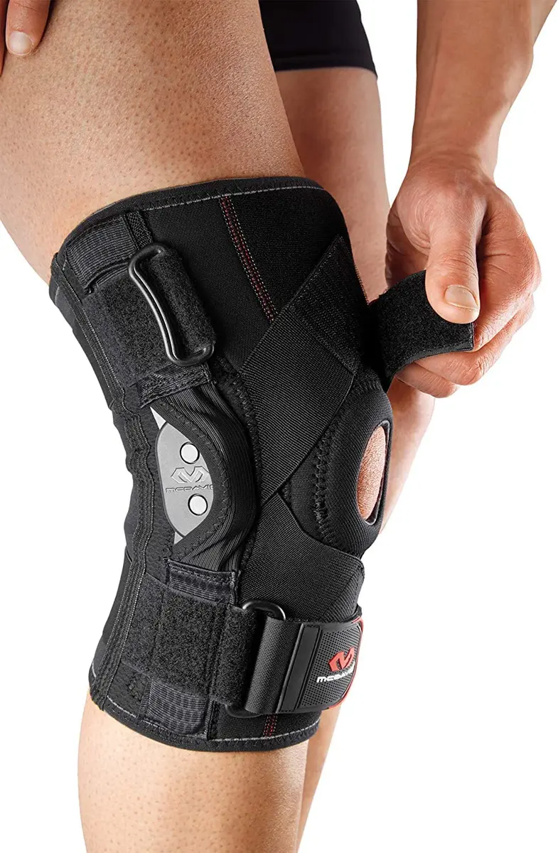McDavid PSII Bi-Lateral Geared Polycentric Hinged Knee Brace Large | FDA Approved Orthopedic Brace with Side Stabilizers - view 2