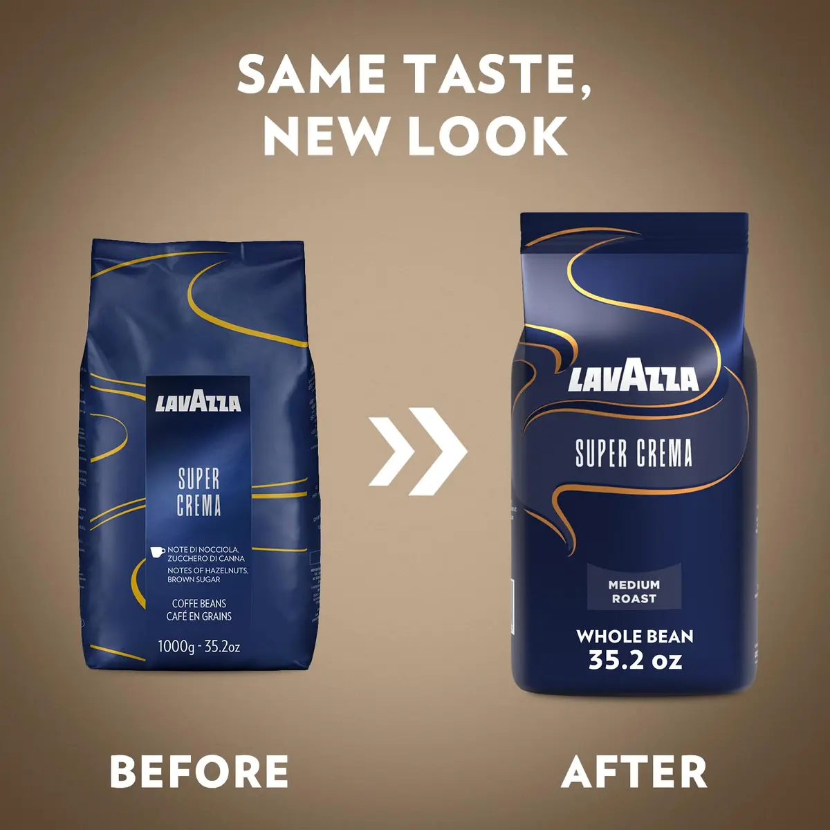 Lavazza Super Crema Espresso Whole Bean Coffee 2.2lb | Medium Roast, Rich & Creamy - view 6