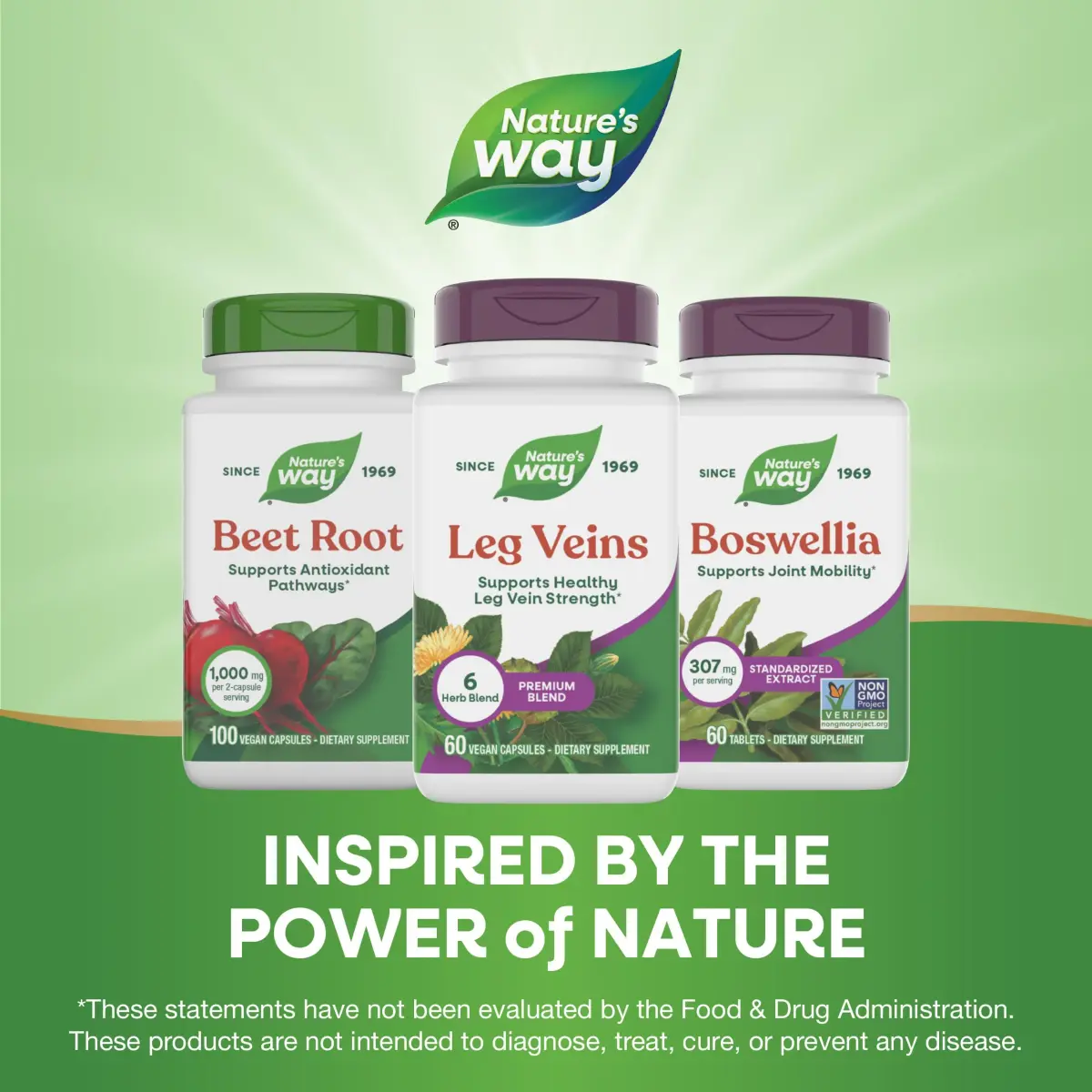 Nature's Way Leg Veins Vegan Capsules 60 Count | Supports Healthy Leg Vein Strength - view 7