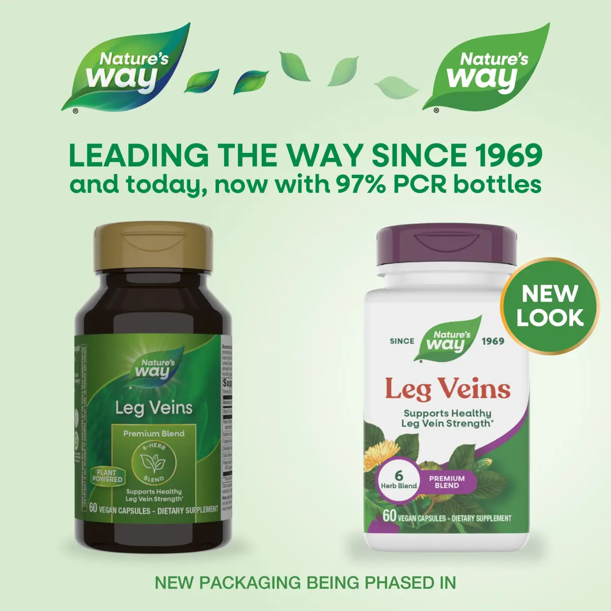 Nature's Way Leg Veins Vegan Capsules 60 Count | Supports Healthy Leg Vein Strength - view 2