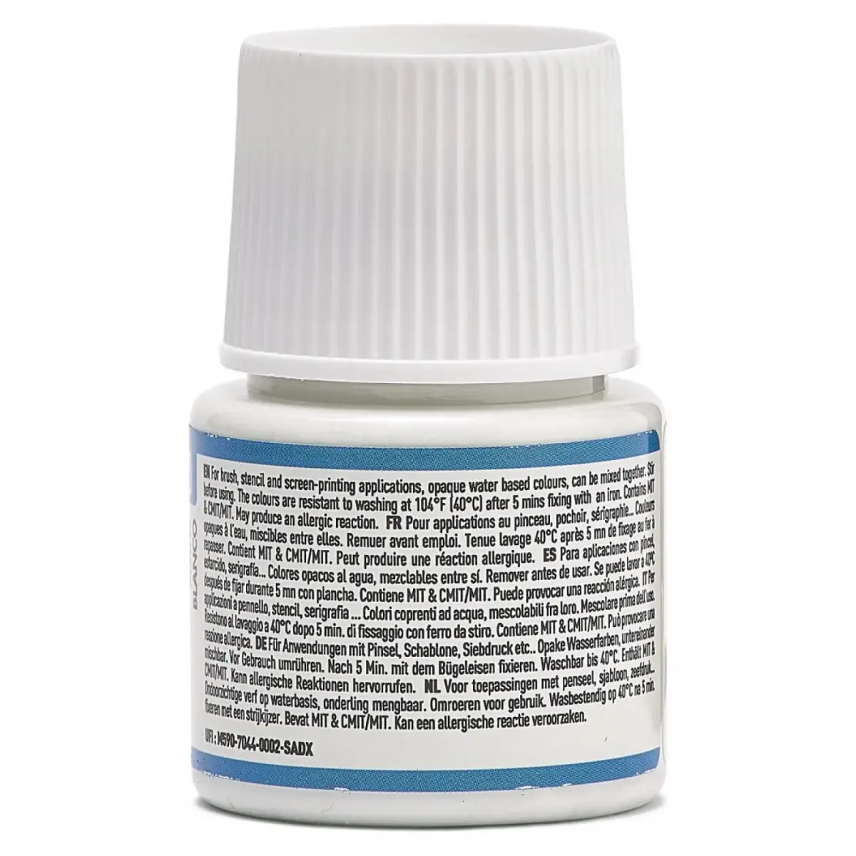 Pebeo Setacolor Opaque Fabric Paint 45ml (1.5 Fl Oz) Titanium White | ASTM D-4236 Certified Acrylic Paint - view 3