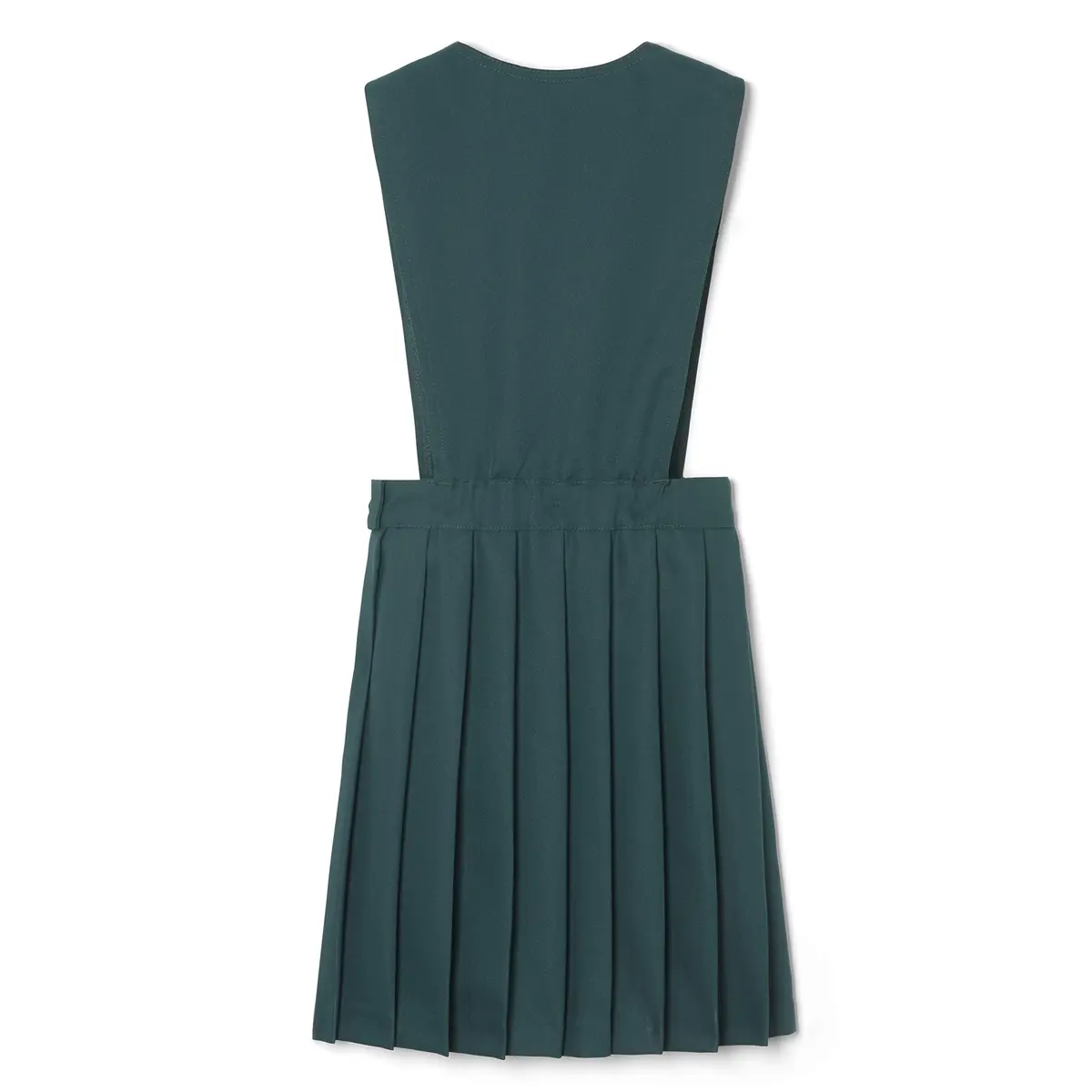French Toast Girls' V-Neck Pleated Jumper, Hunter Green, 18 Plus | Classic School Uniform for Girls - view 2