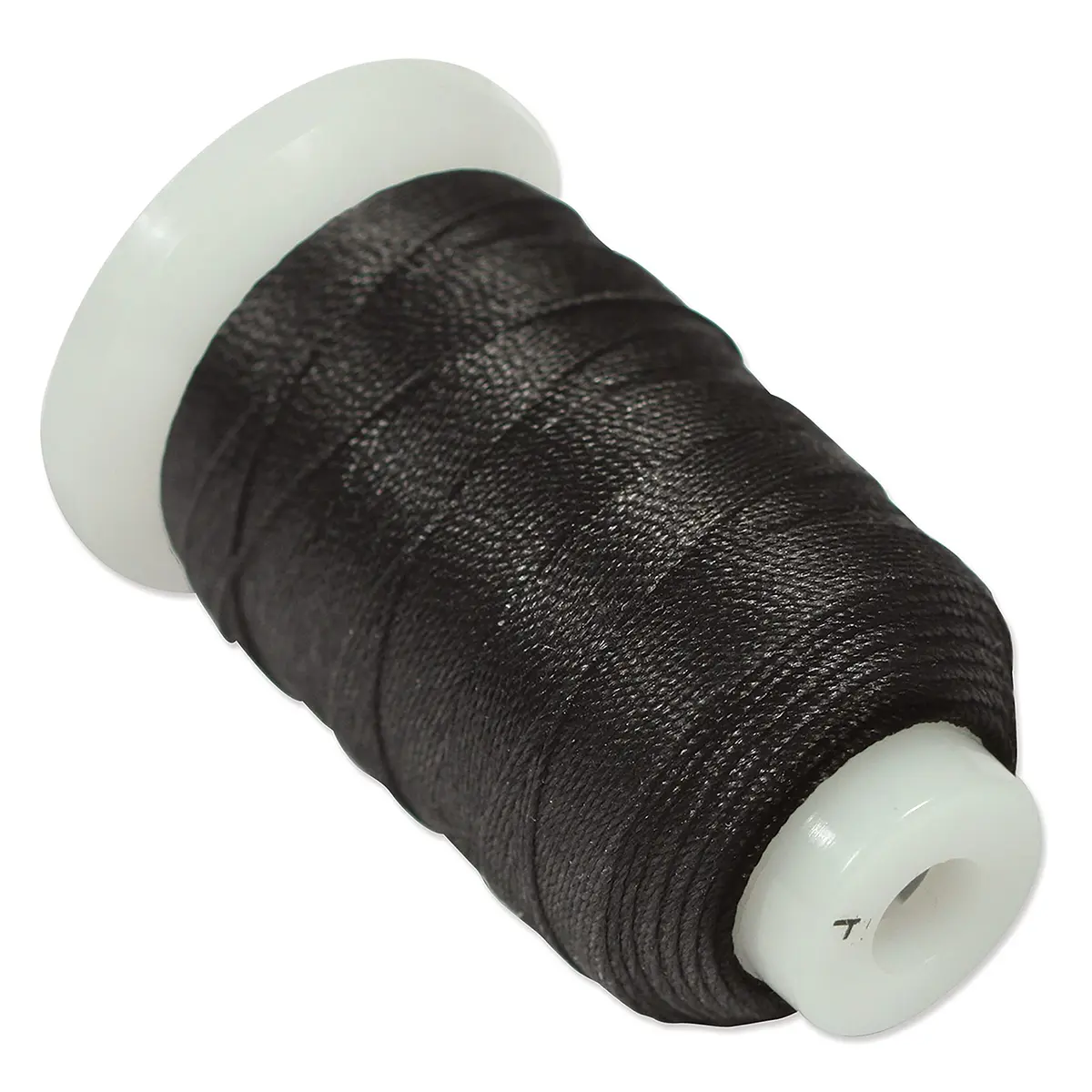 The Beadsmith Pure Silk Cord – Black, Size 00 | Luxurious 0.127mm 695 Yards for Jewelry & Crafts - main product image
